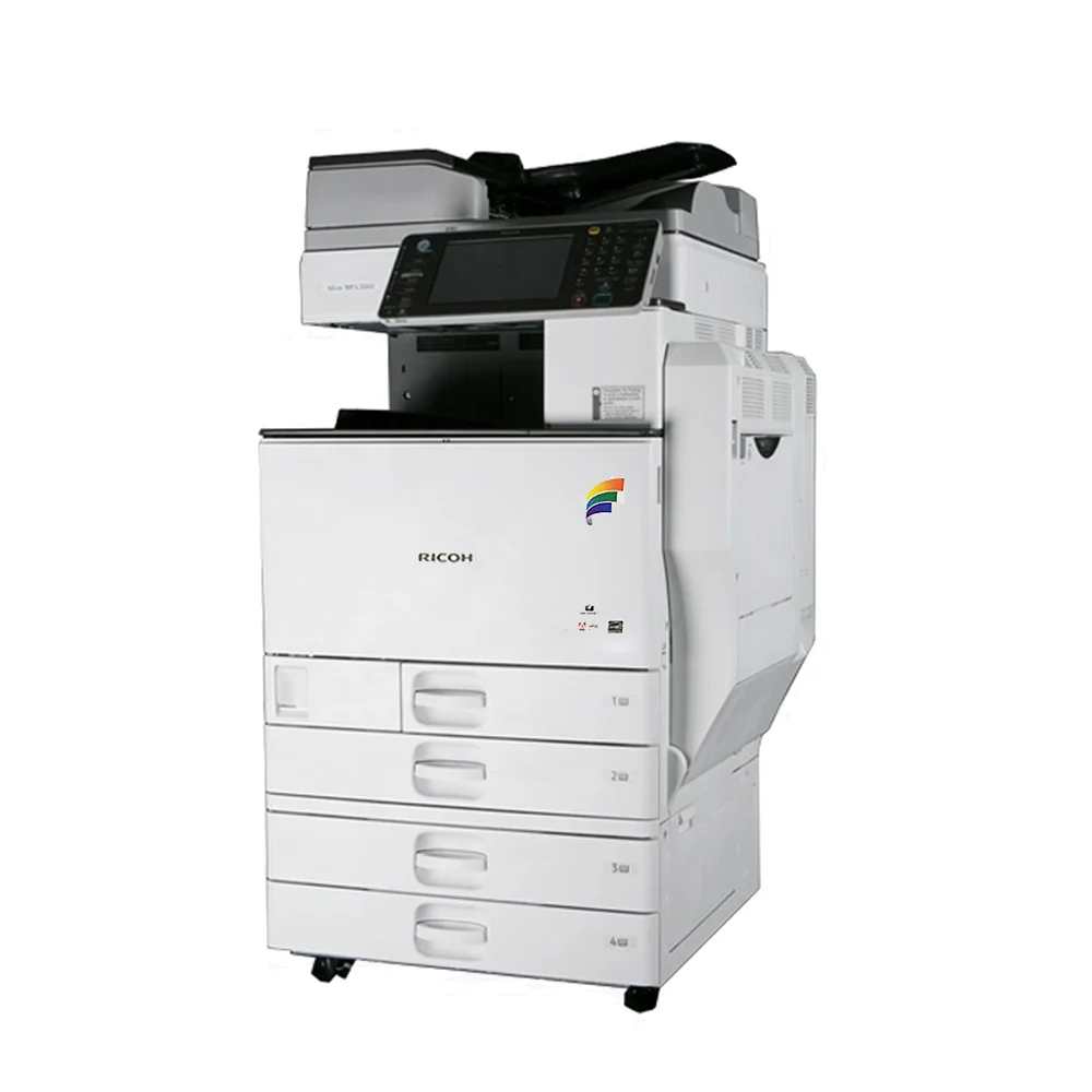 
Used Copier Machine For RICOH AficioA4 A3 Ricoh Imprimante Duplicator Multifonction Scan/Print/ Machine Ricoh mp c3003 