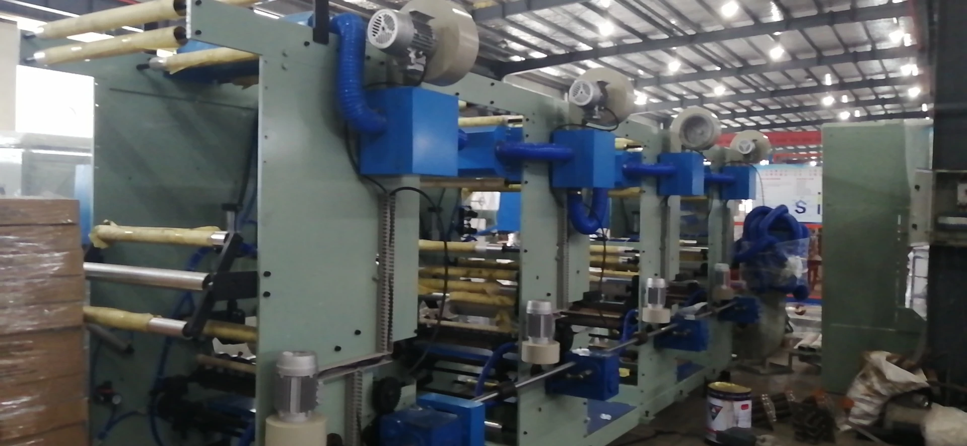 single color two color four colors Gravure Printing Machine for plastic film for plastic bag pe bag