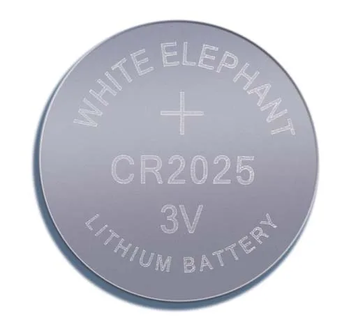 3V battery CR2025 Lithium Button Cell For Led Flashlight
