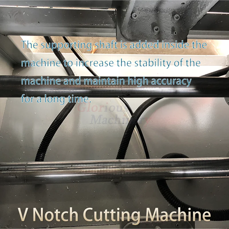 Double Head Aluminium Cutting Machine V Notch Cutter Machine For Window Door Making