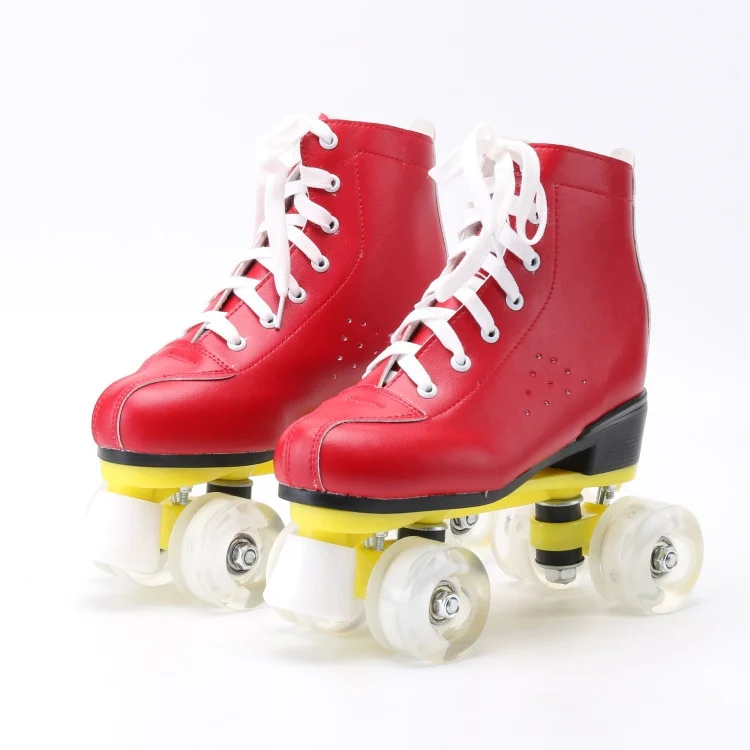 High Quality 4 Wheels Professional Quad Roller Skate For Rink To Rental