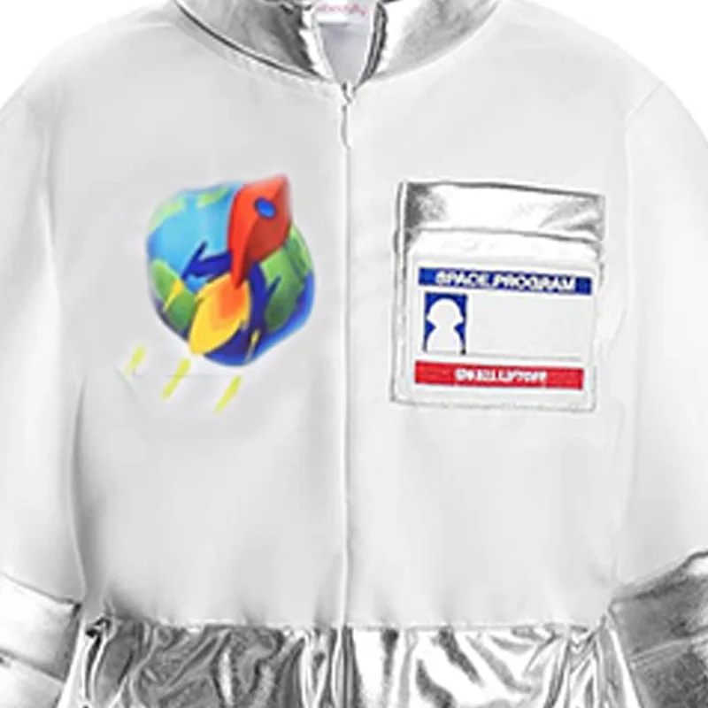 Halloween  Boys Astronaut Costume Kids Space Jumpsuit For Cosplay