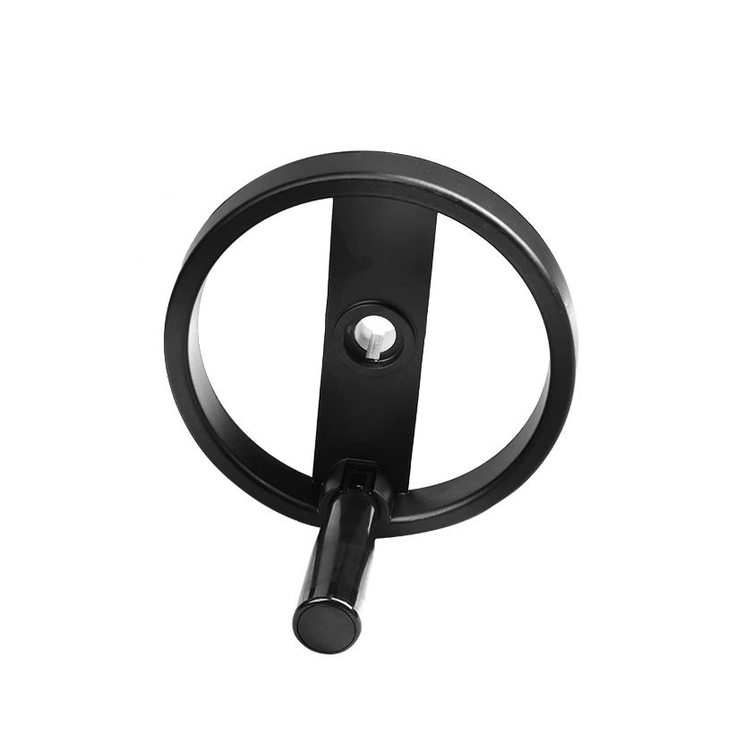 Nylon aluminum alloy double-spoke handwheel as machinery accessory