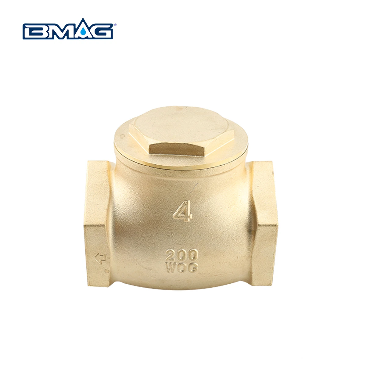 BMAG NSF Approved China Supplier One-Way Check Valve  200WOG Lead Free Non Return Brass Check Valve