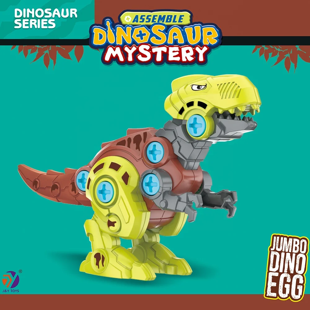TY Take Apart развивающие игрушки Сюрприз Яйцо капсулы игры наборы Diy Динозавр яйцо игрушка