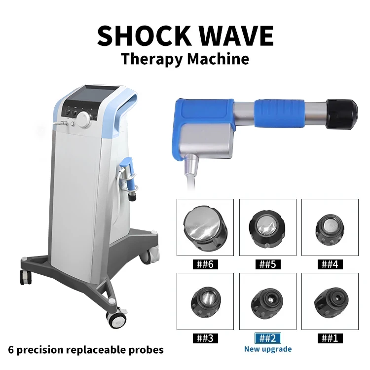 Electromagnetic Shock Wave Physical Therapy Eswt Focused Veterinary use Shockwave Therapy Machine for ED