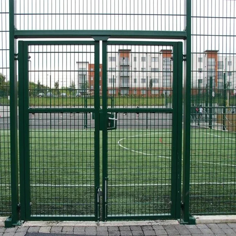 playground 358 wire mesh anti climb high security wall fence with gate door