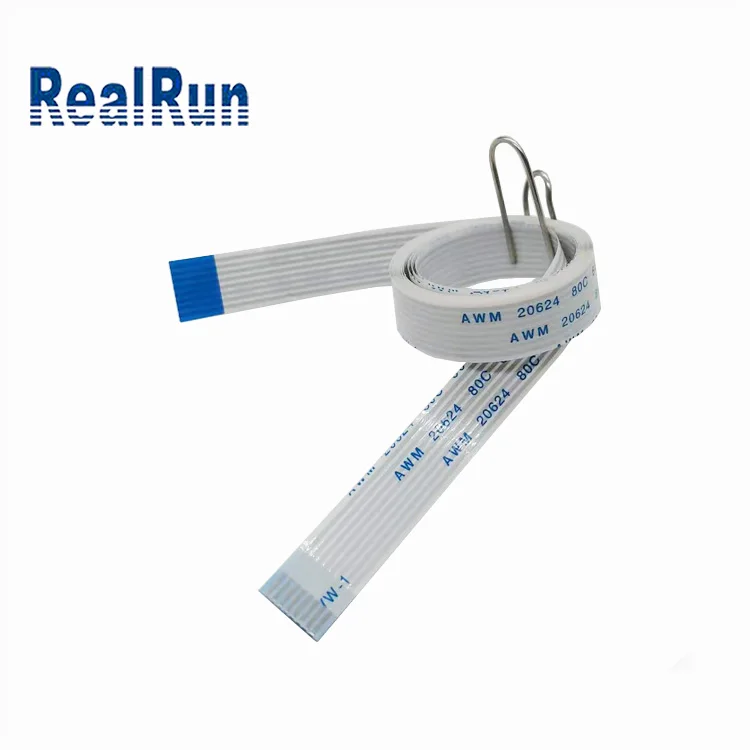 avm 20624 1.0mm conductor pitch ffc scanner cable cooper wire custom pin count