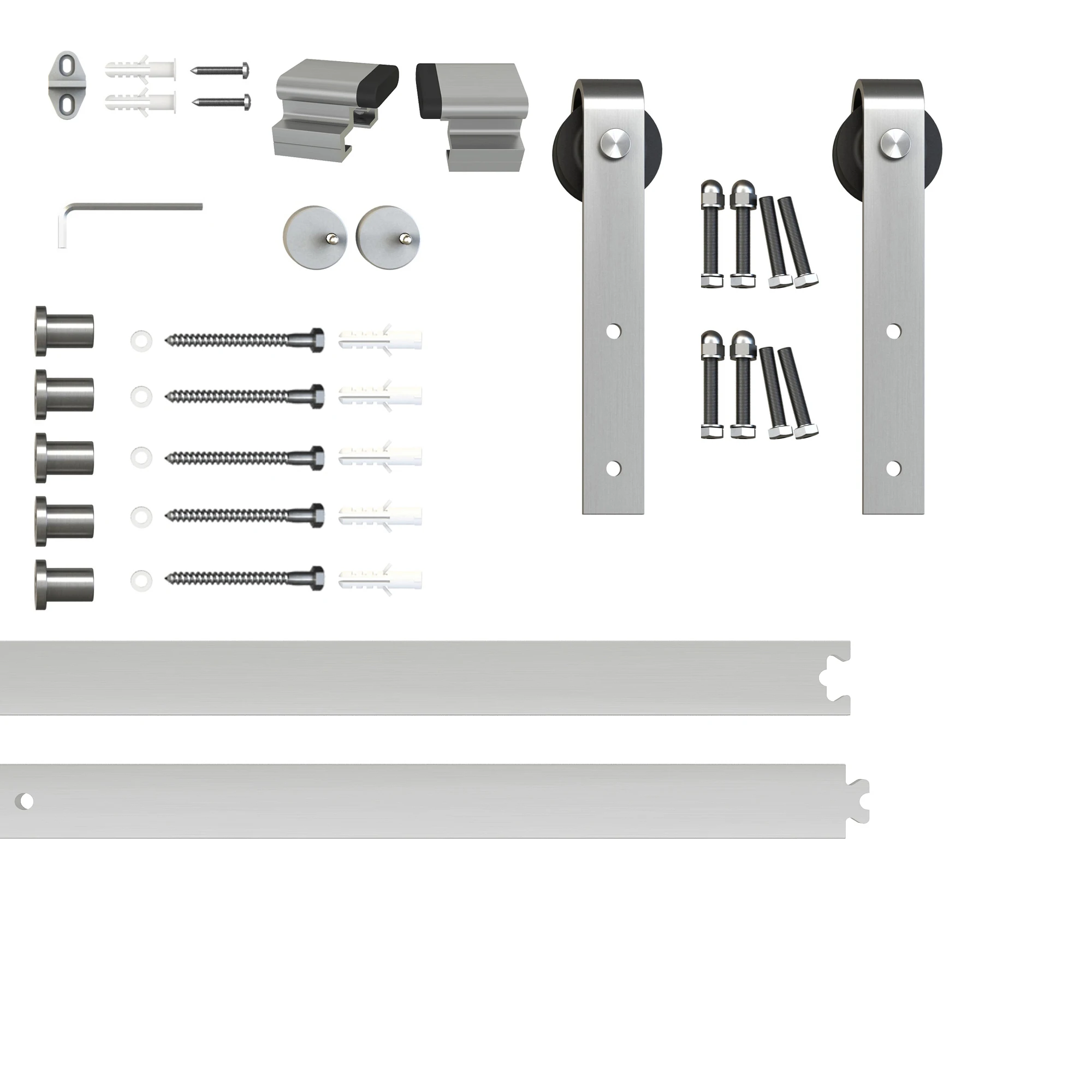 Carbon Steel Flat Track System