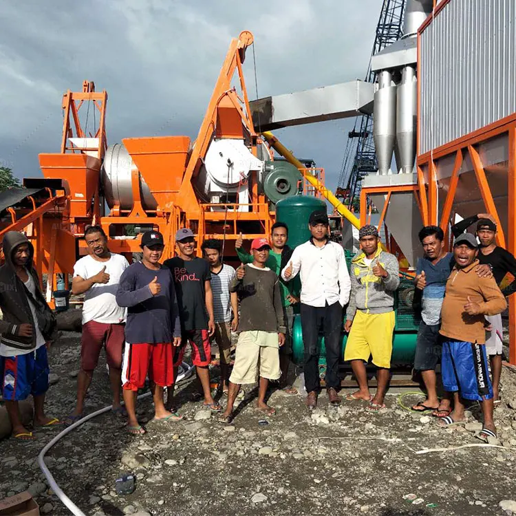 Mobile Asphalt Mixer Patching Plant 60tph Mini Mobile Asphalt Mixing Plant Price