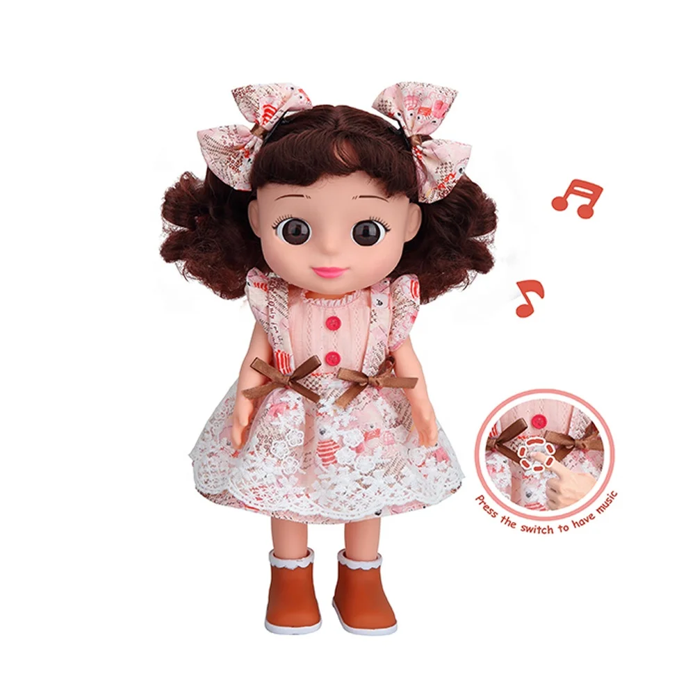 China Factory Fashion Girls Baby Doll Battery Operated Silicone Reborn Baby Dolls With Music For Sale