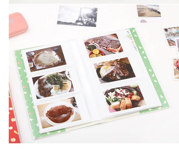 Mini 3 inch Instant Camera collection book photo album 84 slots card Fine photo album with inserts