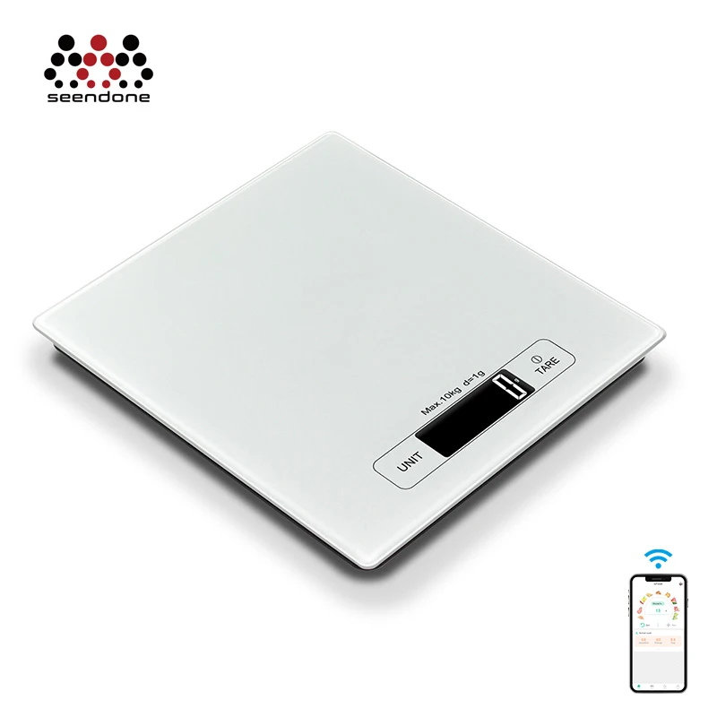 
Frk Bluetooth Food Weight Digital Kitchen Cooking Scale 5Kg Multifunction Food Scale With Tare 