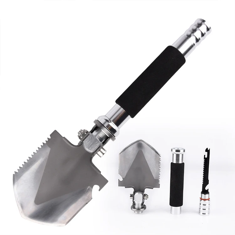 Portable Multi Purpose Small Farming Engineer Garden Outdoor Camping EDC Military Foldable Mini Shovel Sets