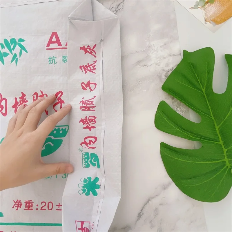 
Paper plastic compound Woven Bag Packaging for cement sand flour sacks paper bag 100% virgin materials 