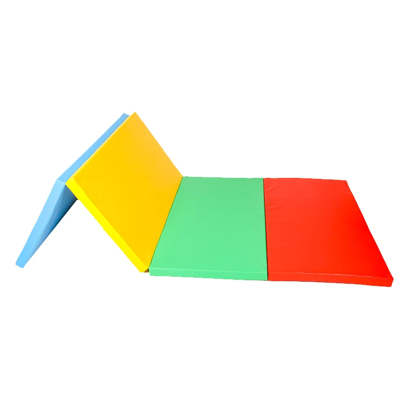 Indoor Non-toxic Washable 4 x8 x2 Folding Mats Tumbling Mat