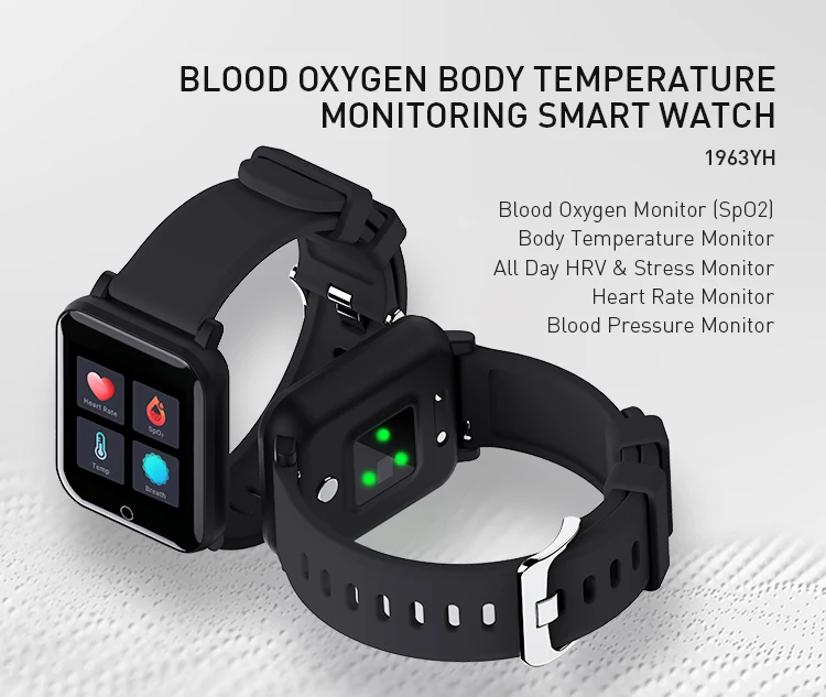 J-Style Hot Sales 1963Yh All Day Activity Tracking Phone Online Bracelet Bluetooth Smart Watch