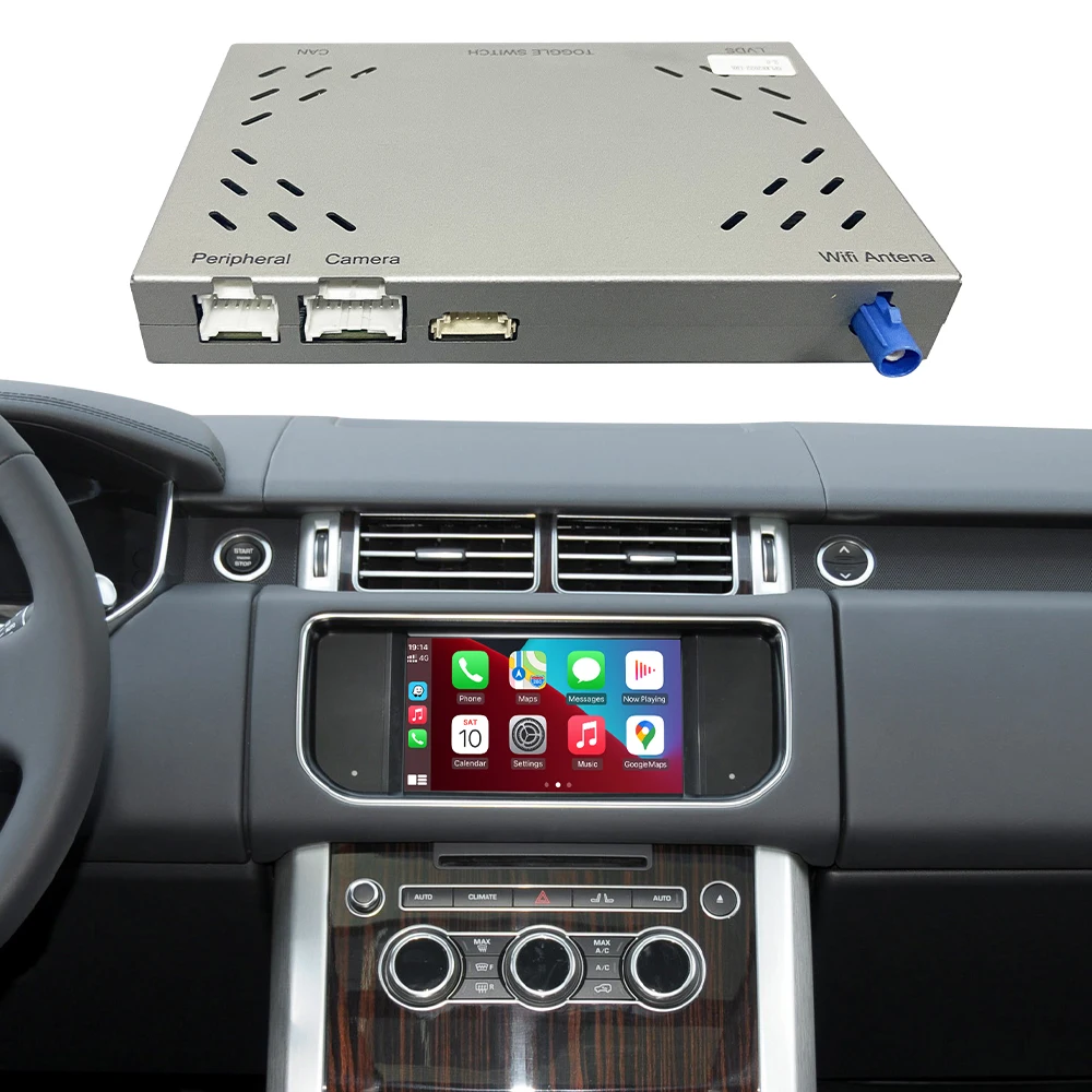 Road Top Android автомобильный интерфейс Mirror Link Ai Box беспроводной Carplay для Land Rover/Jaguar/Range Rover/Evoque/Discovery 2012-2016