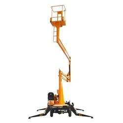 Qiyun 14m 46ft Access Electric Towable Trailer Articulating Telescopic Boom Lift