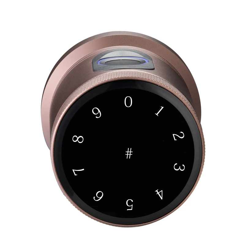 korea ttlock digital lock bathroom swing interior french latch digital home anti theft password code smart door rim lock