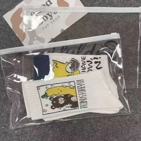 Custom Printed  Waterproof Clear OEM Custom Matte/Frosted Small Size Zipper Bags, PVC Zip Lock Bags With Logo