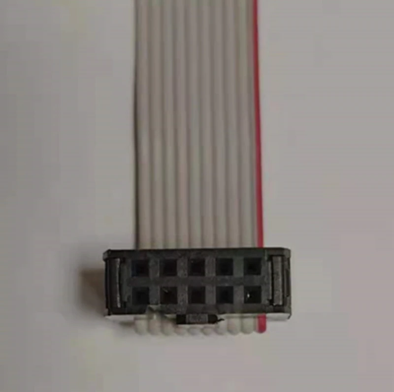 IDC-10P Pierced Flat Cable 2.54 Pitch UL2651-28AWG Length 400mm Flexible Flat Ribbon Cable Connector