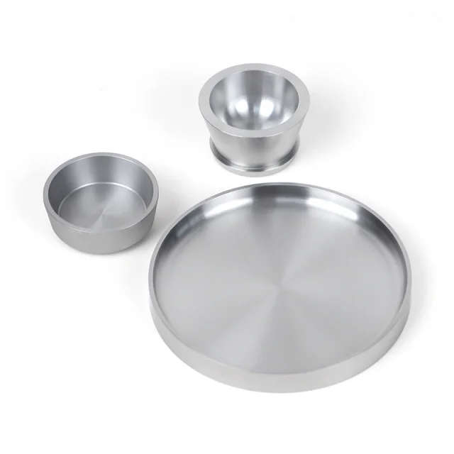 pure molybdenum crucible customizable crucibles for semiconductor melting/growing sapphire