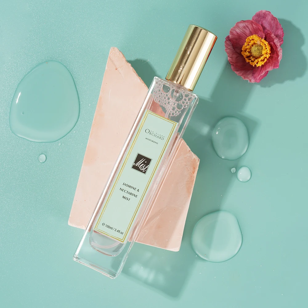 Wholesale High Quality 100ml Body Mist Jasmine Nectarine Skin Hydration And Repair Body Mist Spray