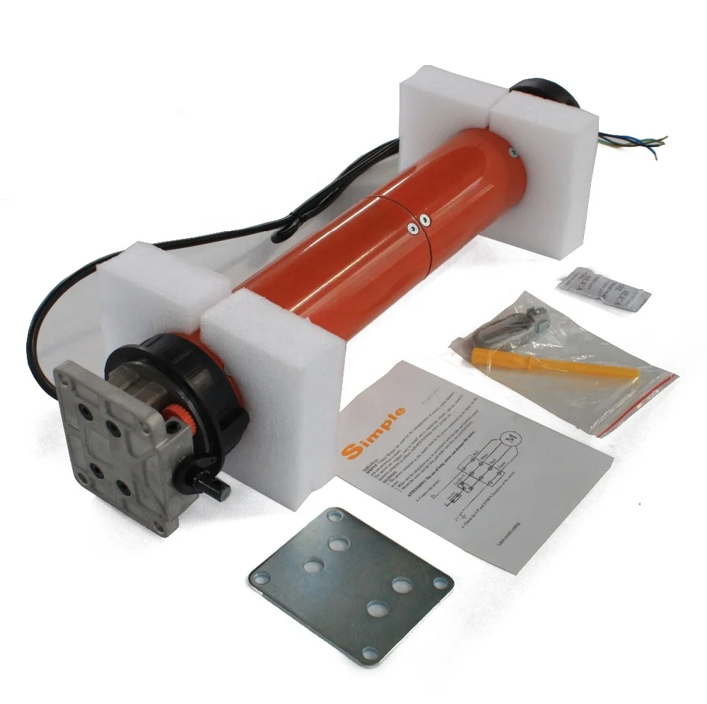 92mm industrial roller shutter tubular motor