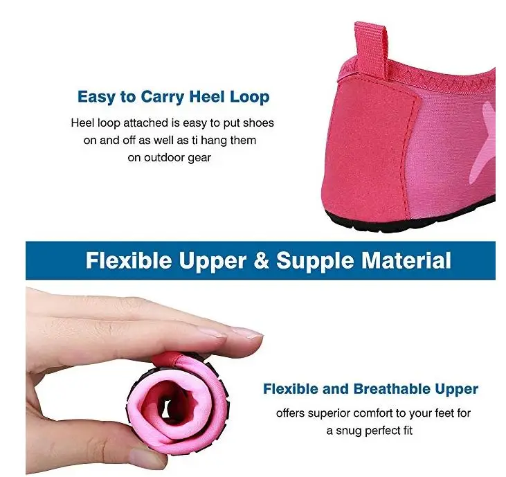 
Kids Sport Shoes Water Pool Swim Shoes Rubber Shoes 