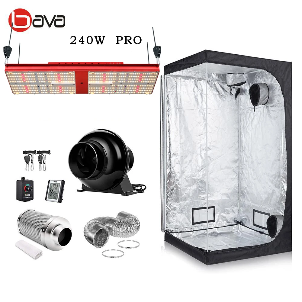 California latest generation bava green red color full cycle uv ir lm301h 2.6umol/j 240w led grow light for horticulture