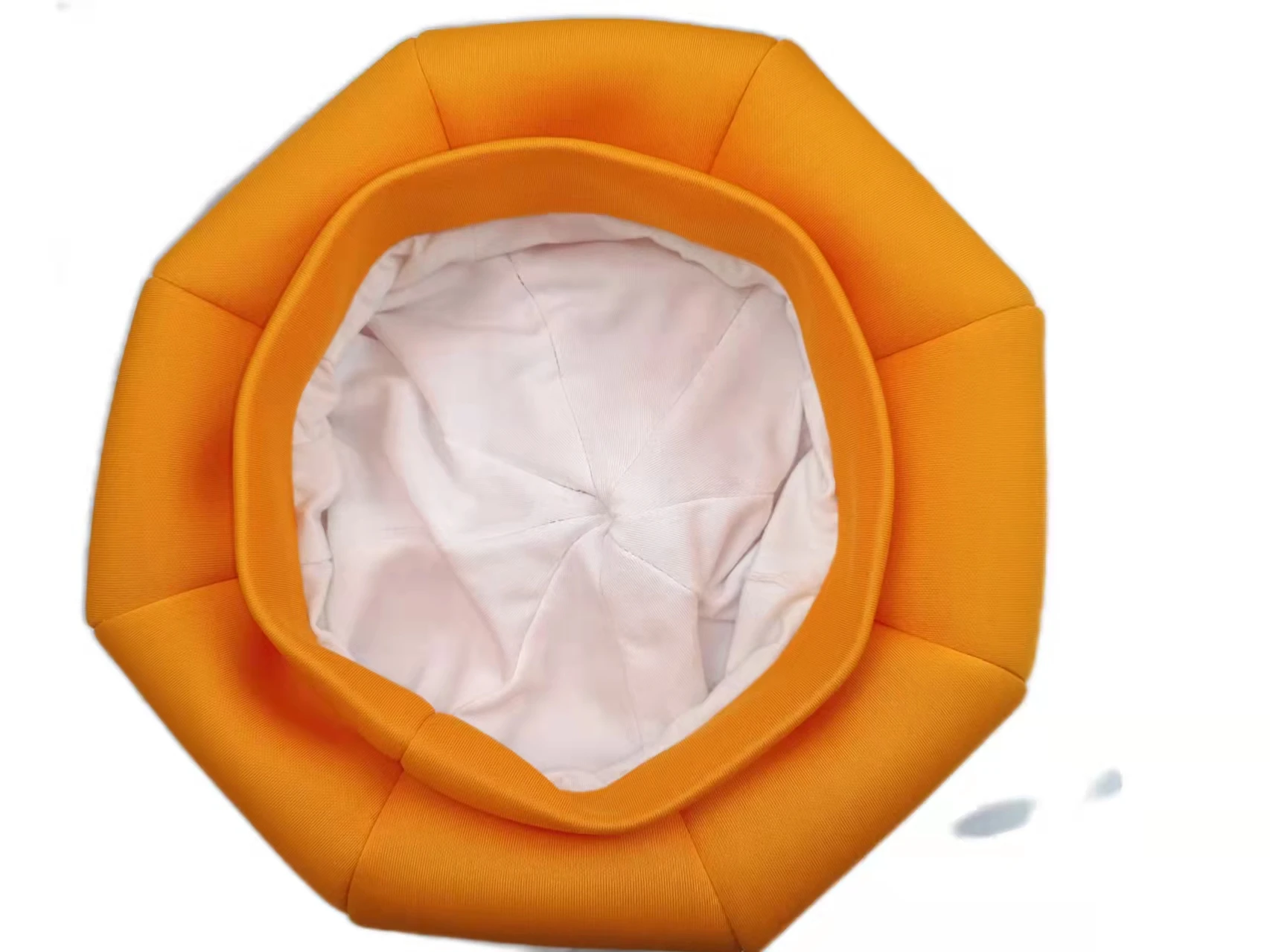 Factory new arrival pumpkin beanie bonnet space layer Muslim hijab hat for women