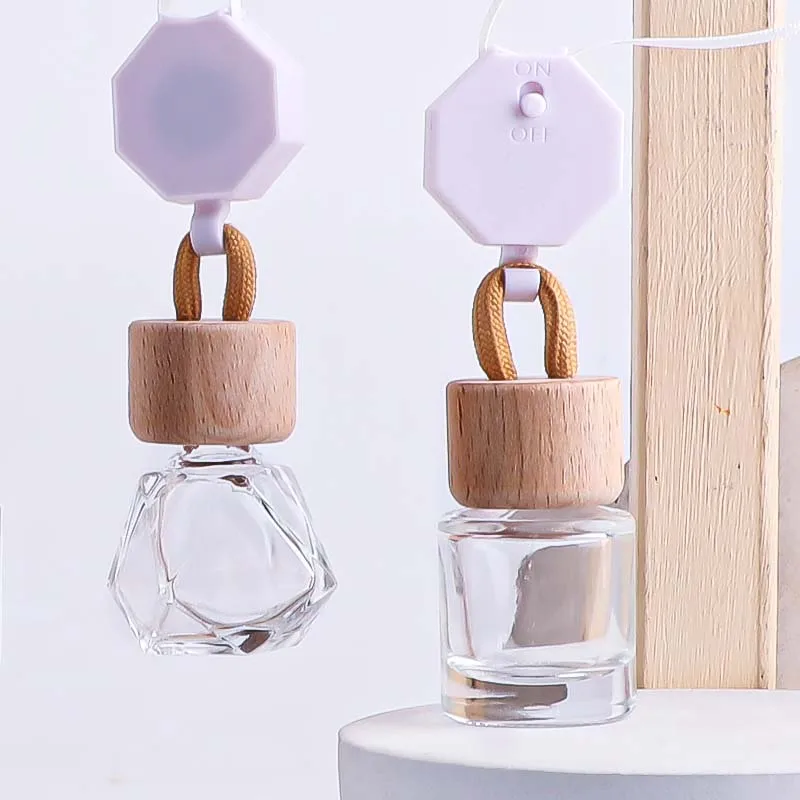 Factory price small car perfume glass bottle classic car dashboard perfume bottles 8 ml car perfume bottles