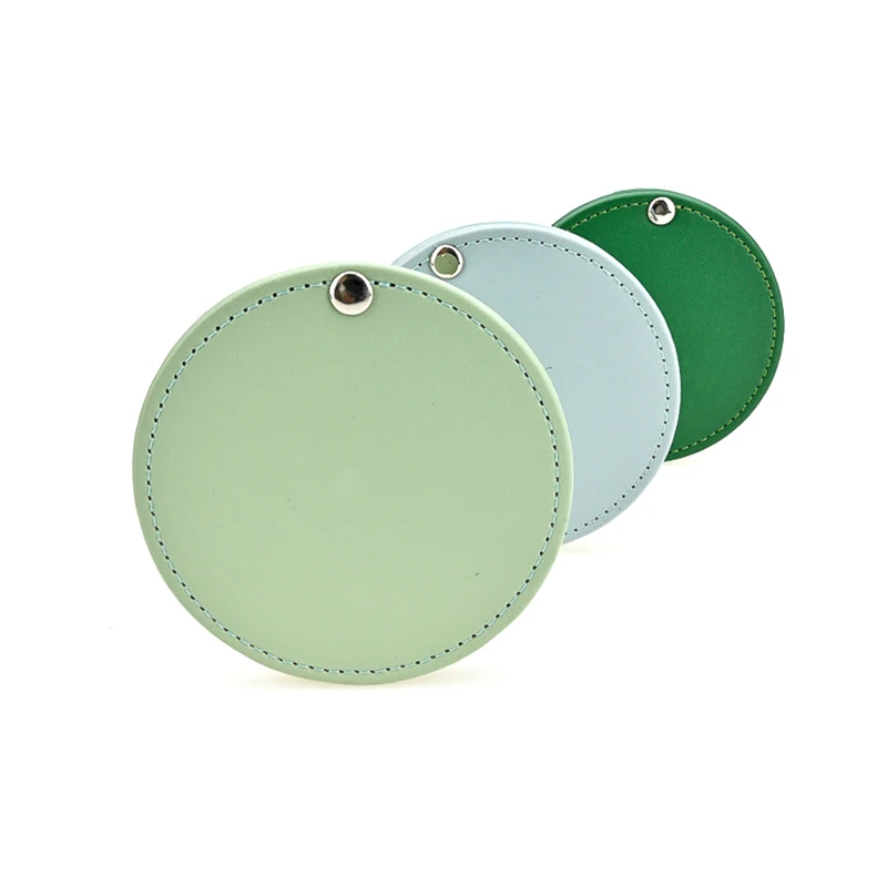 Wholesale Mini Folding Compact Mirror Round Portable Pocket Portable Small Travel Compact Makeup Mirror