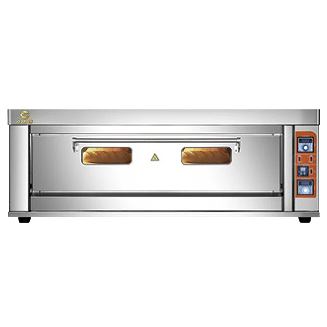 Hot sale 2 deck 4 trays Standard Electric Deck Oven Bread Bakery oven commercial standard deck oven