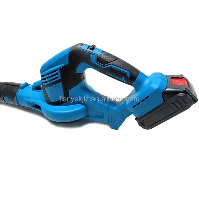 Cordless Leaf Blower 21V Battery Powered Leaf Blower for Lawn Care with Fast Charger
