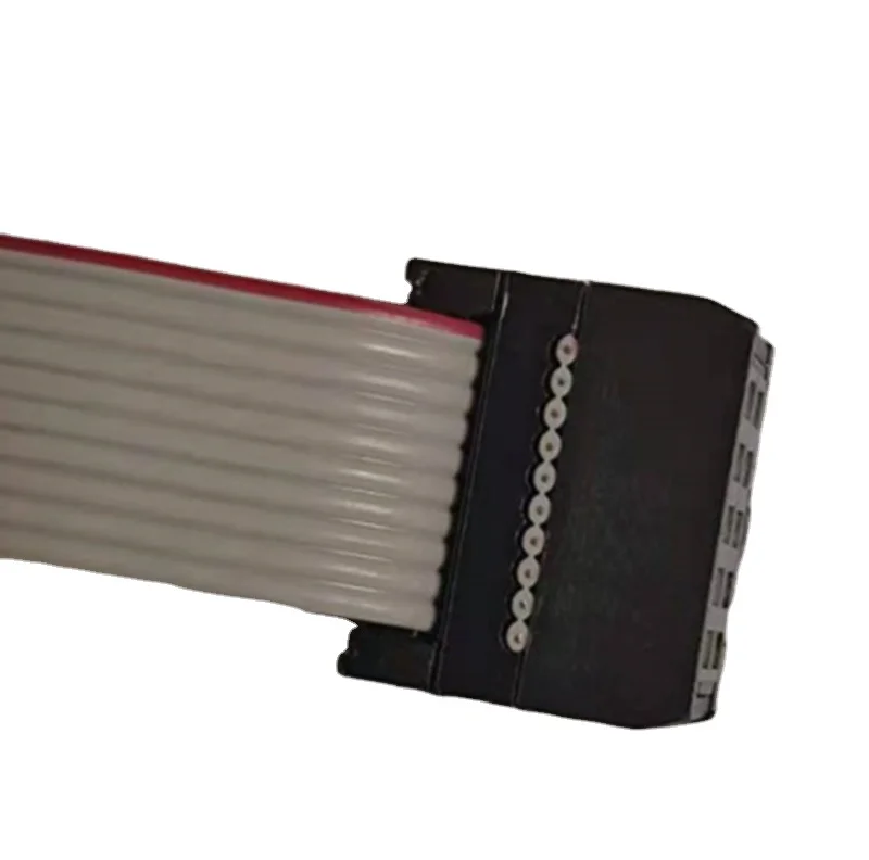 IDC-10P Pierced Flat Cable 2.54 Pitch UL2651-28AWG Length 400mm Flexible Flat Ribbon Cable Connector