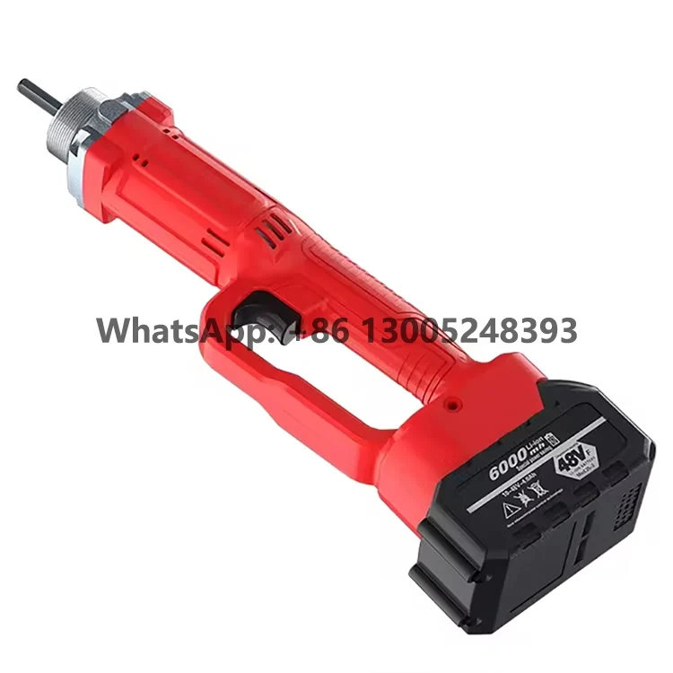 48V Lithium Battery Small Charging Cement Vibrator External Mini Handheld Portable Electric Concrete Vibrator With 1m Mixer Rod