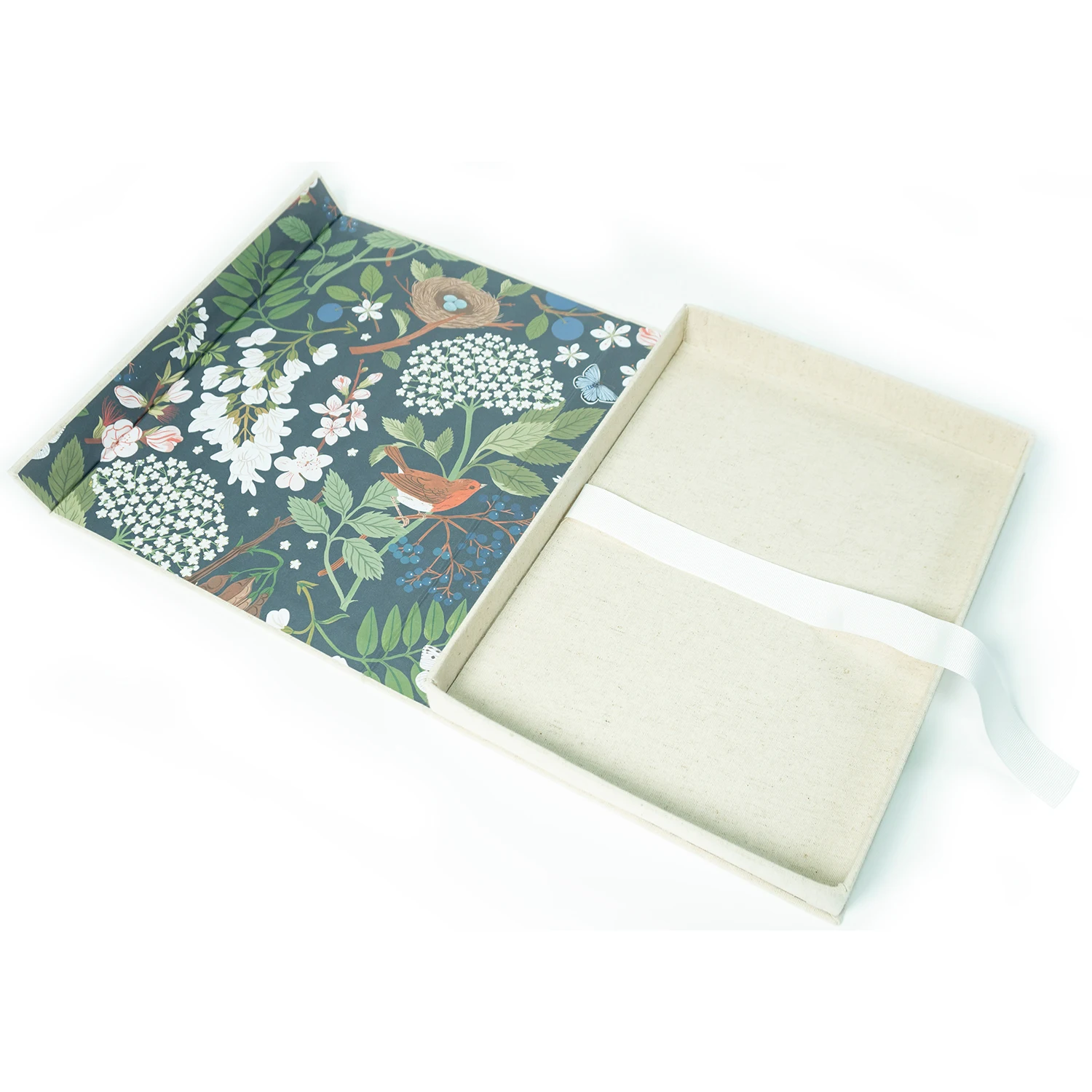 2024 Custom Printing Baby Memory Book Linen Keepsake Gift Prenatal Diary Hardcover Planner Pregnancy Daily Life Note Books