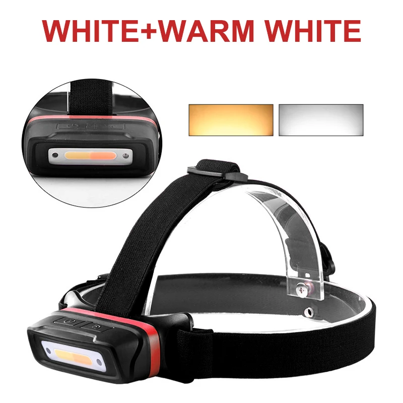 High CRI COB Rechargeable Work Light Inspection Light Head Lamp Car Workshop Light