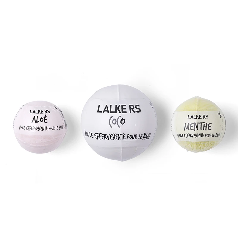 White  Bath Bomb With Words  Important Oil Nature Sea Salt Novelty Peach Bath Bomb