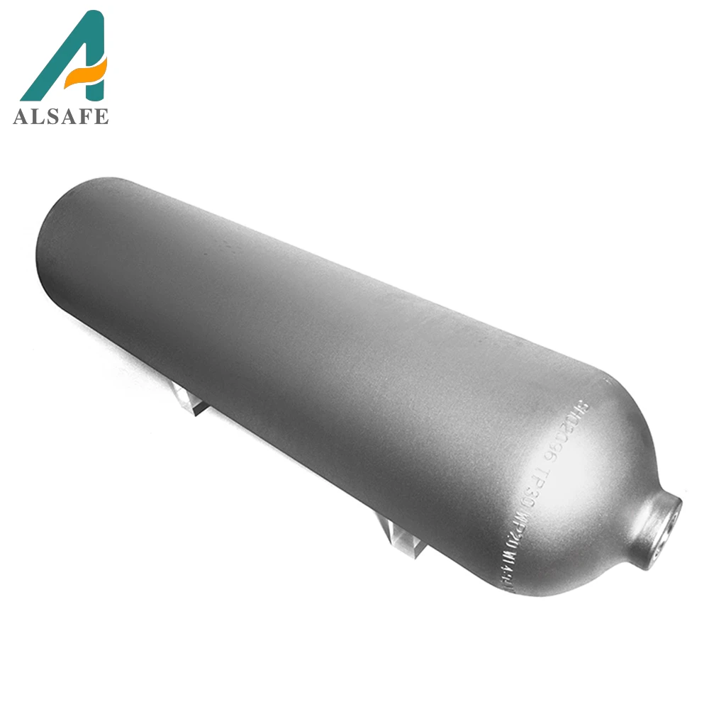 DOT Standard Aluminum Diving Cylinder 8L Scuba Tank Diving Oxygen Cylinder