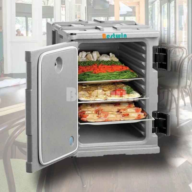 90 л коммерческое общественный питание тепловой транспортировочный контейнер шкафа термо ланч бокс мешок изолированные обед лоток еды Перевозчик