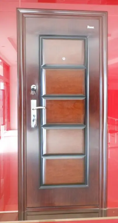 china yongkang factory main house entrance bullet proof doors security armored door with Frame