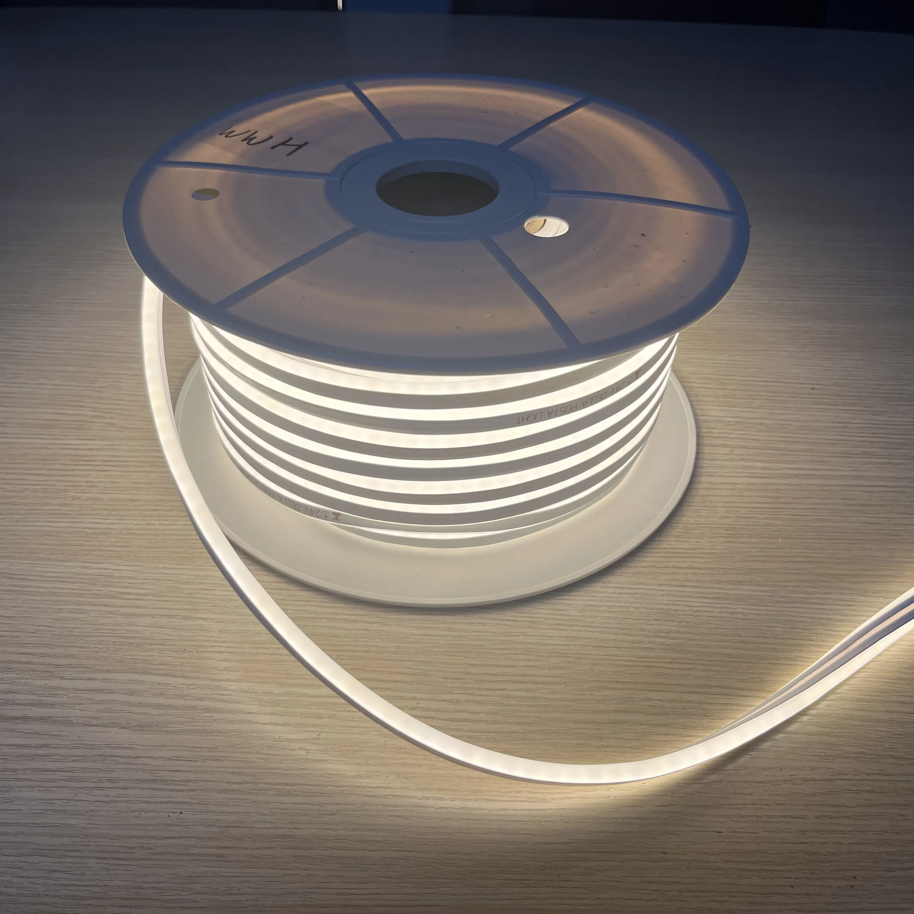 220v 08x16mm Waterproof Neon Rope Light PVC Soft LED Flexible Neon Light Building Landscape Lighting IP65 Neon 50m 100m,