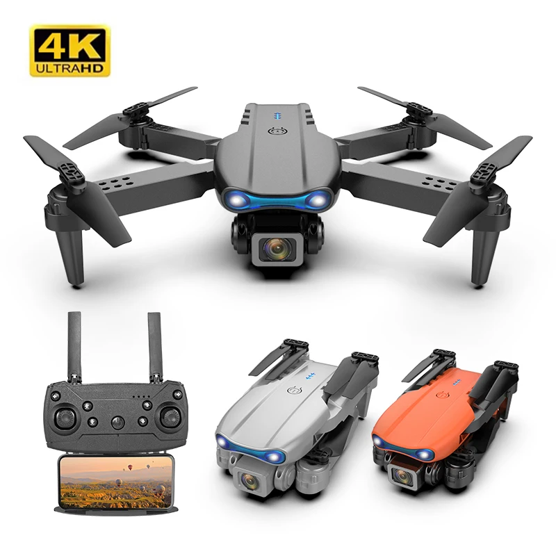 E99 Max K3 RC Mini Drone Quadcopter Drone 4K Dual Camera WIFI FPV Helicopter Foldable Quadcopter Drones accessories profesional