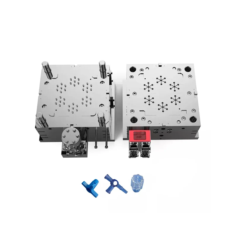 Professional Standards Durable Medical Plastic Injection Mold Three Way Stopcock Mold