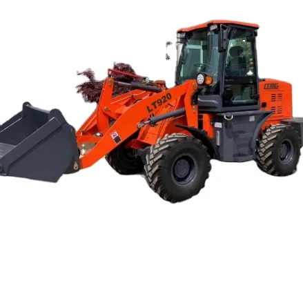 
Popular hot selling mini sized four wheel loader quality competitive price compact loader 