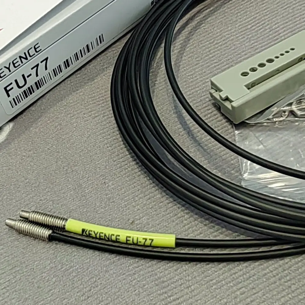 New Original Keyence Fu-77 Fiber Optic Sensor Automation Industry Fast Shipping