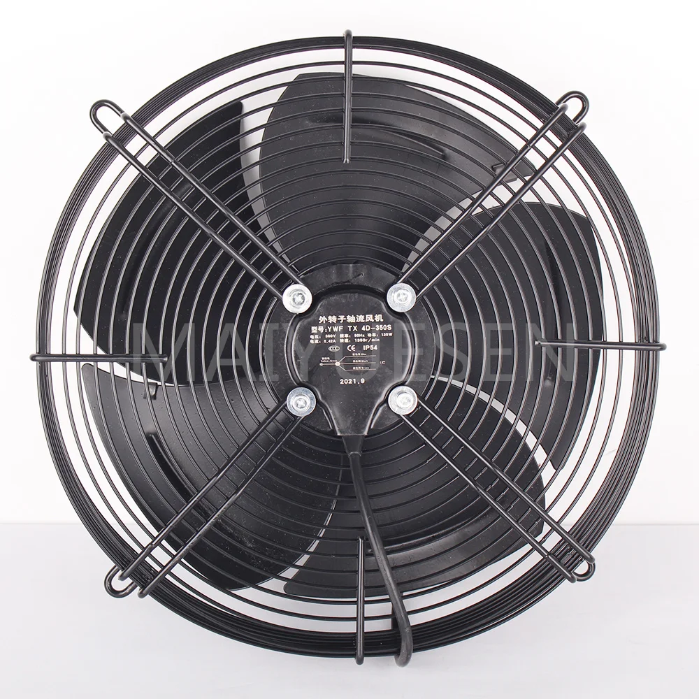 Live Broadcast Axial Exhaust Fan External Rotor Motor Impeller HVAC